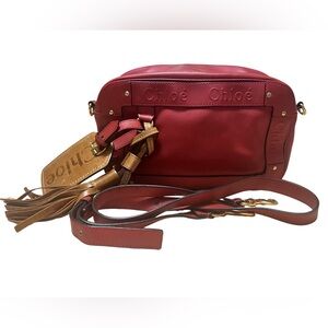 Chloé Camera Bag with Tassle and ID Holder